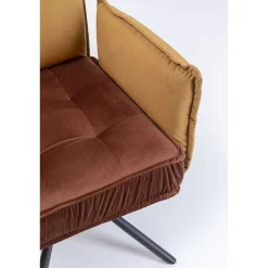 KARE Design Chaise A. Acc. Chelsea.Marron
