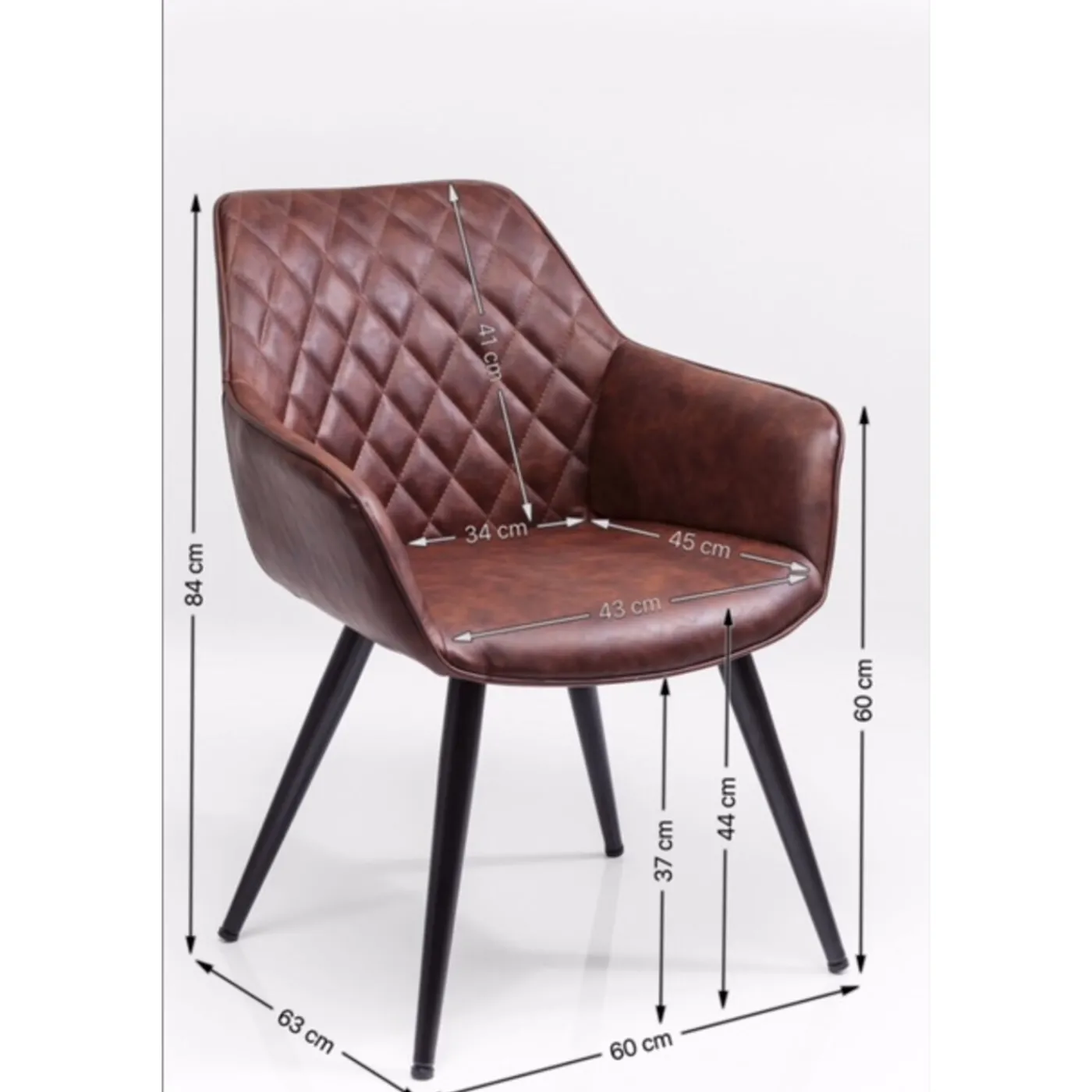 KARE Design Chaise A. Acc. Harry Marron