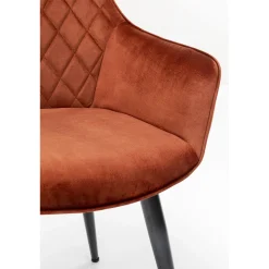 KARE Design Chaise A. Acc. Harry Rouge-Rouille