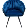 KARE Design Chaise A. Acc. Knot Bleu