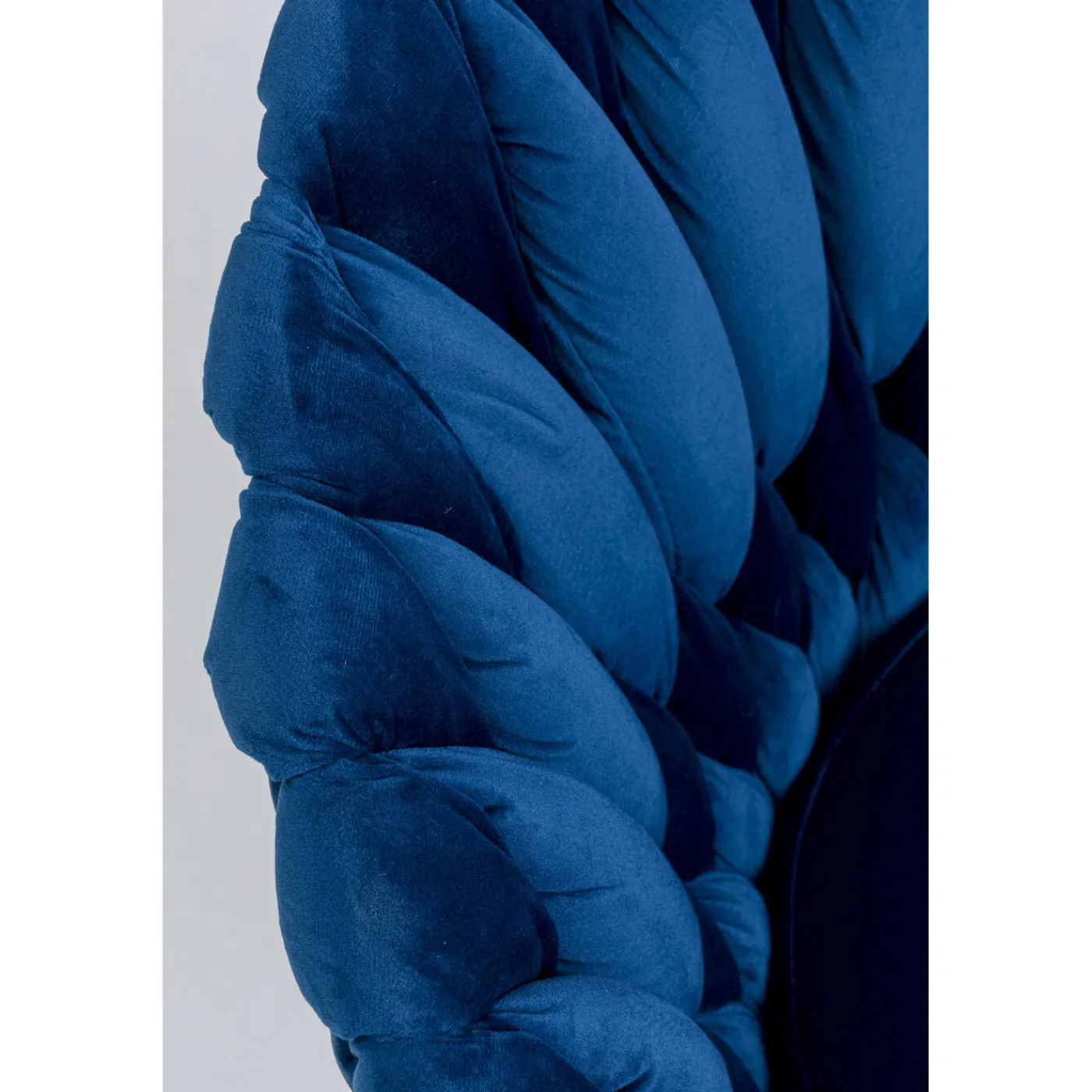 KARE Design Chaise A. Acc. Knot Bleu