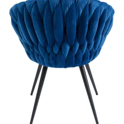 KARE Design Chaise A. Acc. Knot Bleu