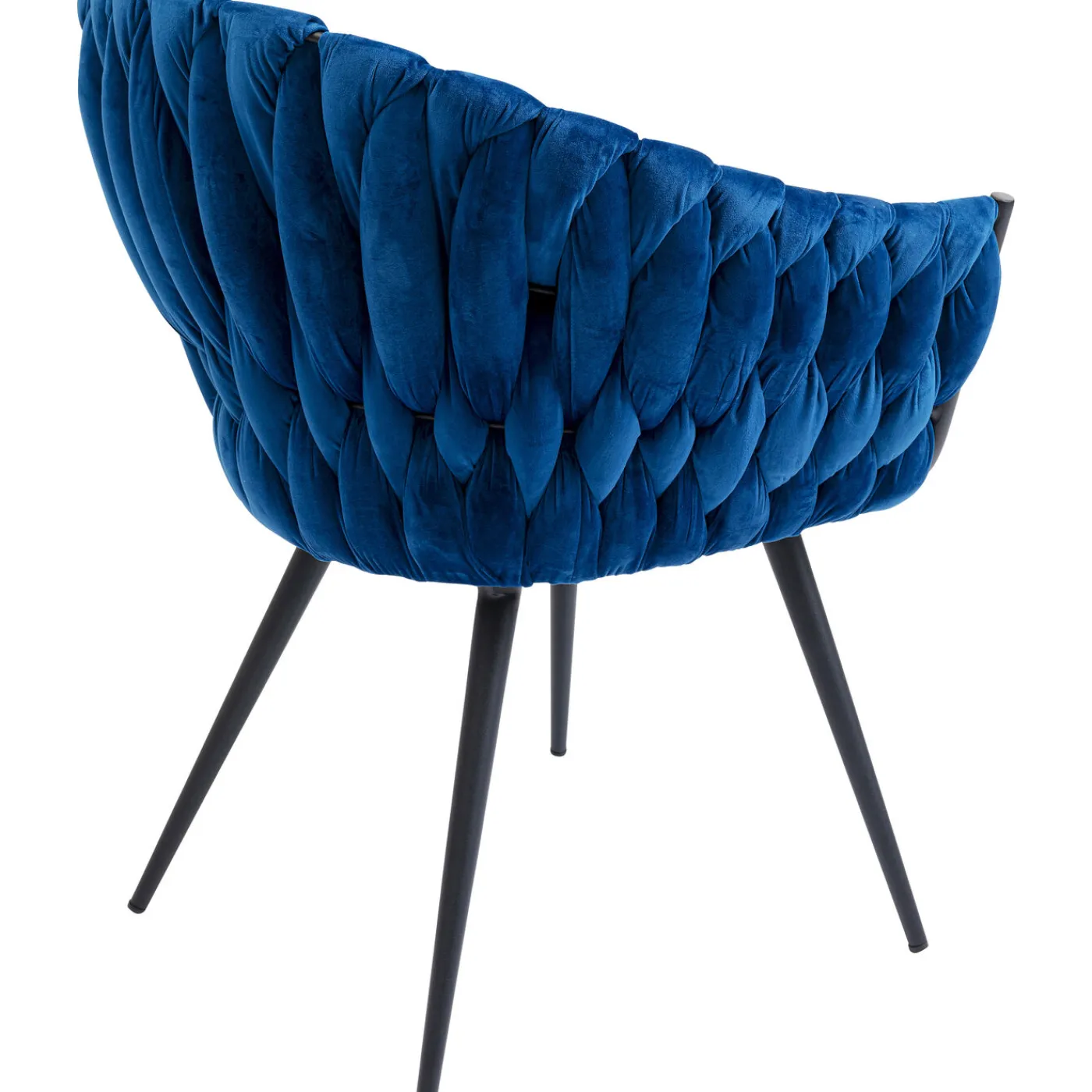 KARE Design Chaise A. Acc. Knot Bleu