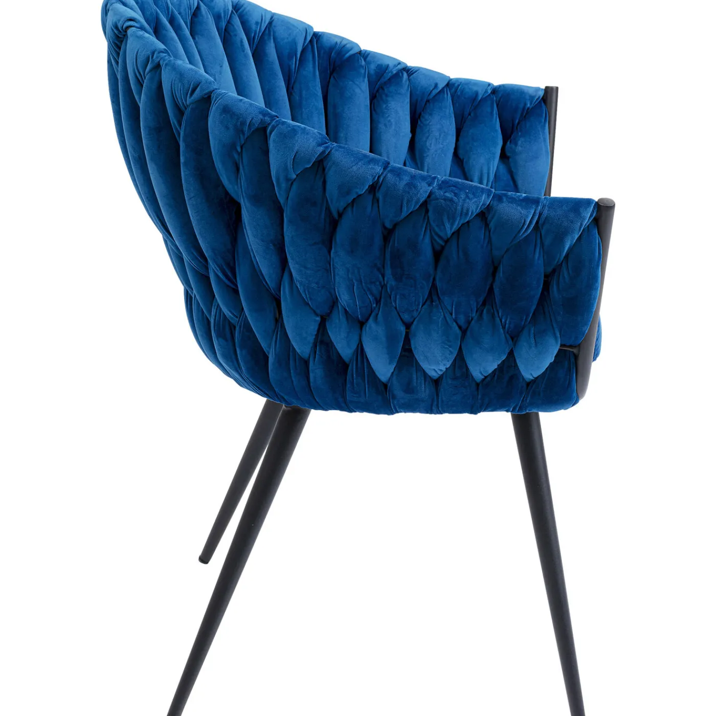 KARE Design Chaise A. Acc. Knot Bleu