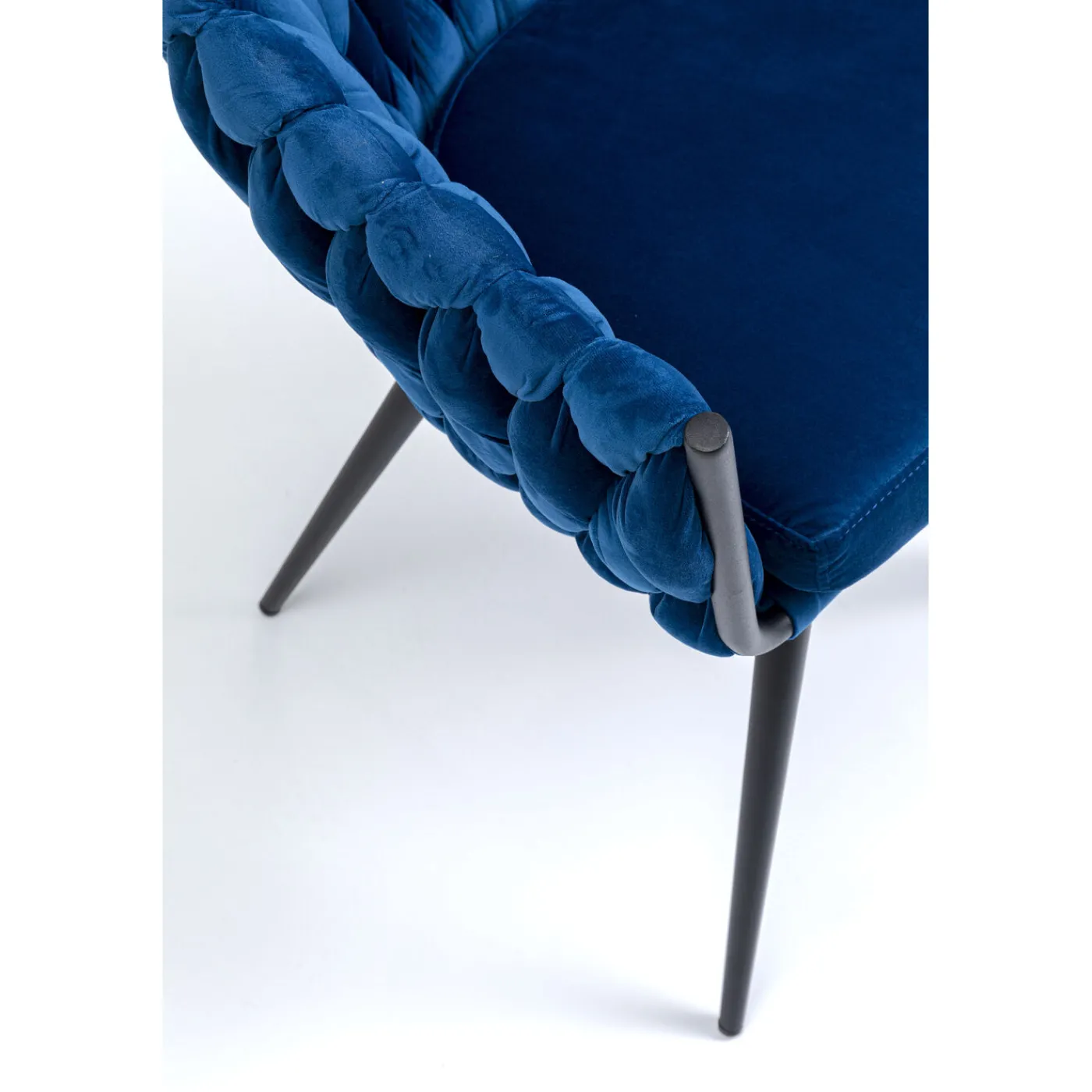 KARE Design Chaise A. Acc. Knot Bleu