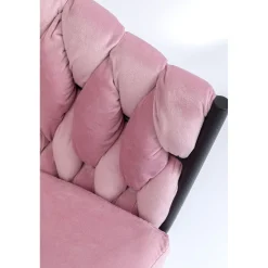 KARE Design Chaise A. Acc. Knot Mauve