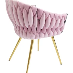 KARE Design Chaise A. Acc. Knot Mauve