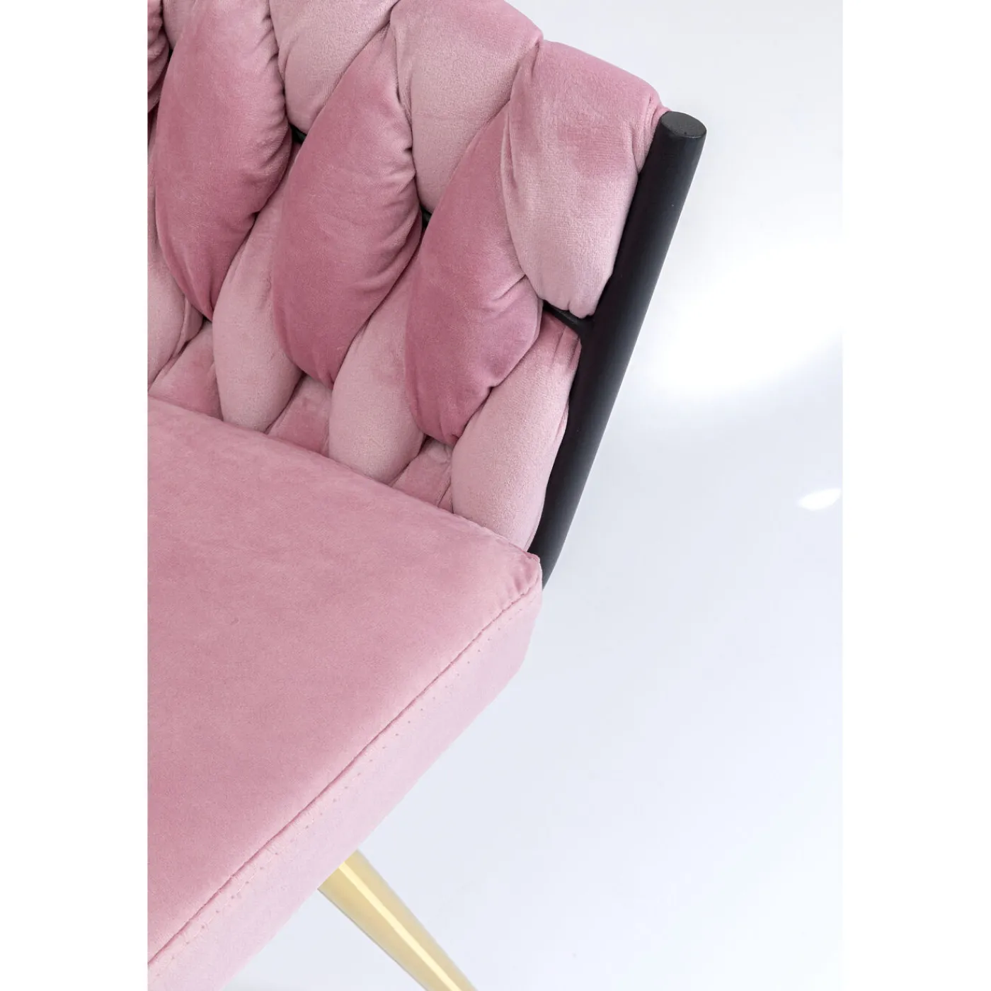 KARE Design Chaise A. Acc. Knot Mauve