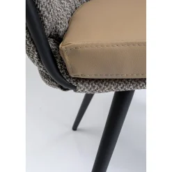 KARE Design Chaise A. Acc. Knot Tweed