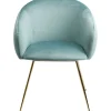KARE Design Chaise A. Acc. Lorena Turquoise