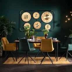 KARE Design Chaise A. Acc. Mila.Jaune