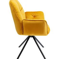 KARE Design Chaise A. Acc. Mila.Jaune