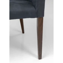 KARE Design Chaise A. Acc. Mode Cuir Anthracite