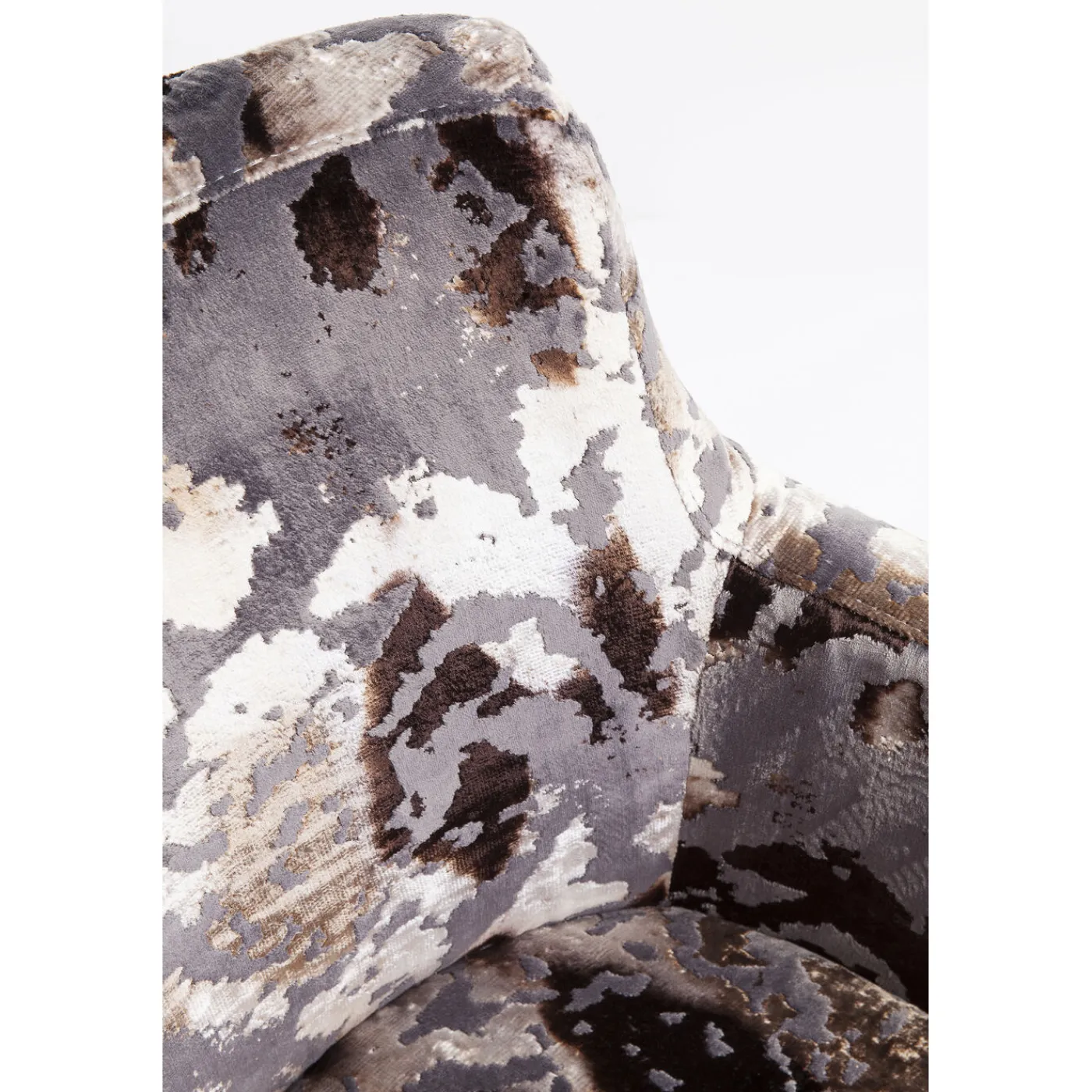 KARE Design Chaise A. Acc. Mode Sublime/Maron Fonce