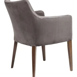 KARE Design Chaise A. Acc. Mode Velours Gris