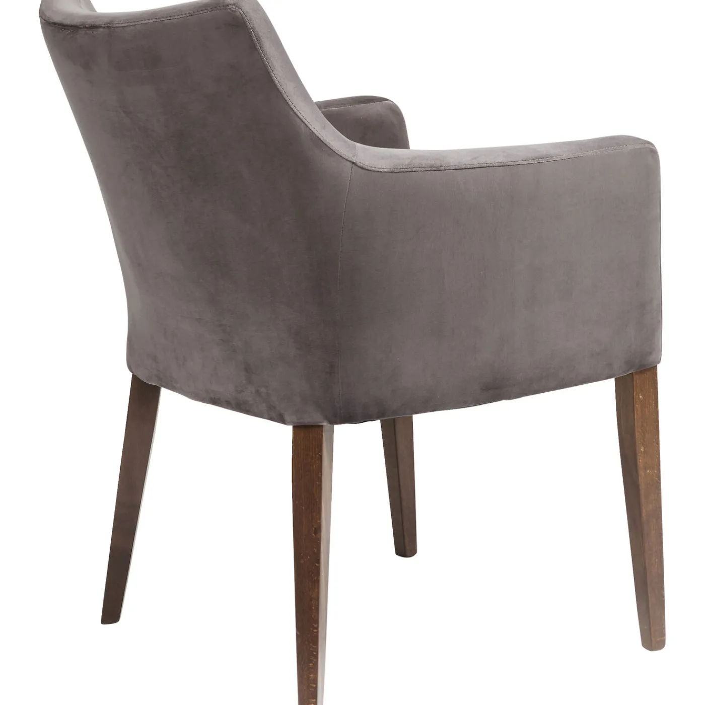 KARE Design Chaise A. Acc. Mode Velours Gris