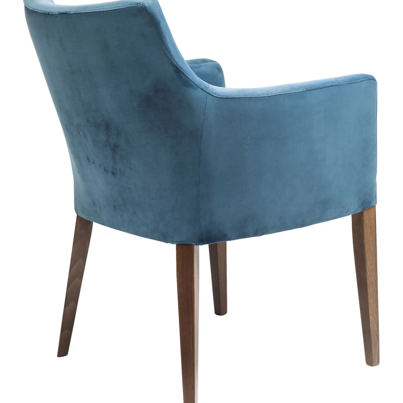 KARE Design Chaise A. Acc. Mode Velours Petrole