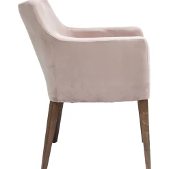 KARE Design Chaise A. Acc. Mode Velours Rose