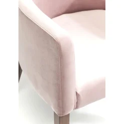 KARE Design Chaise A. Acc. Mode Velours Rose