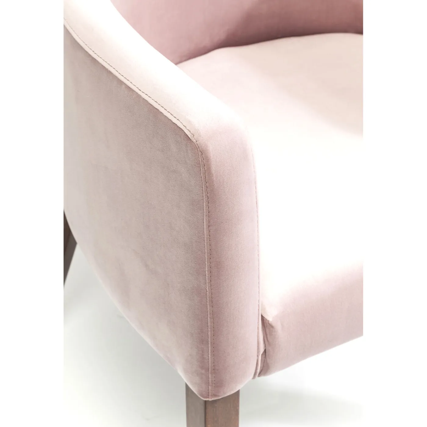KARE Design Chaise A. Acc. Mode Velours Rose