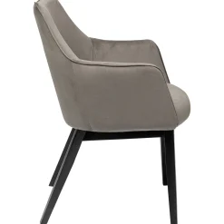 KARE Design Chaise A. Acc. Modino Velours Gris