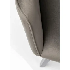 KARE Design Chaise A. Acc. Modino Velours Gris