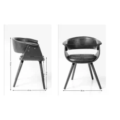 KARE Design Chaise A. Acc. Monaco Choco