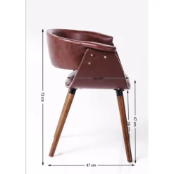 KARE Design Chaise A. Acc. Monaco Nougat