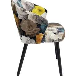 KARE Design Chaise A. Acc. Peony Flower Jaune