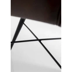 KARE Design Chaise A. Acc. Rumba.Cuir Marron