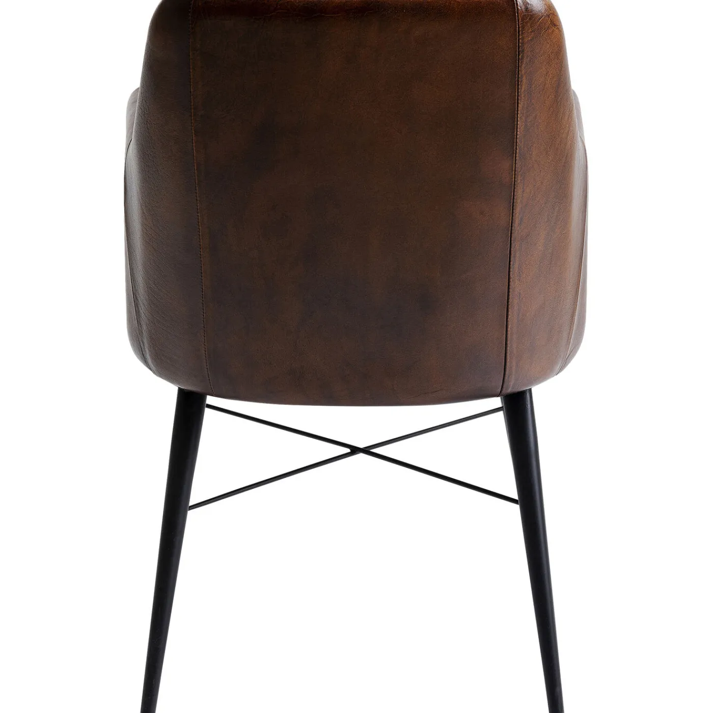 KARE Design Chaise A. Acc. Rumba.Cuir Marron