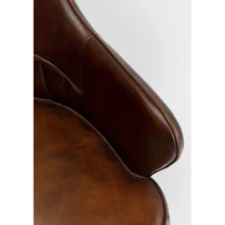 KARE Design Chaise A. Acc. Rumba.Cuir Marron