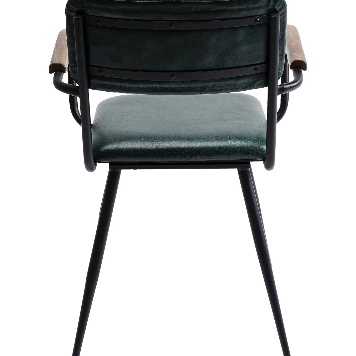 KARE Design Chaise A. Acc. Salsa.Cuir Vert Fonce