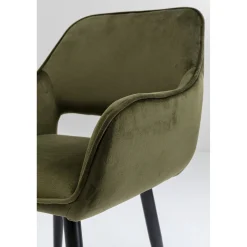 KARE Design Chaise A. Acc. San Francisco Vert Fonce