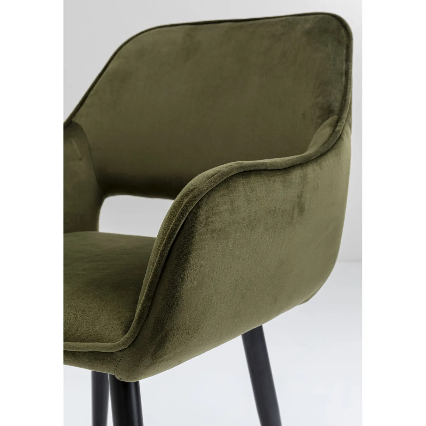KARE Design Chaise A. Acc. San Francisco Vert Fonce
