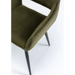 KARE Design Chaise A. Acc. San Francisco Vert Fonce