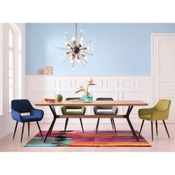 KARE Design Chaise A. Acc. San Francisco Vert Fonce