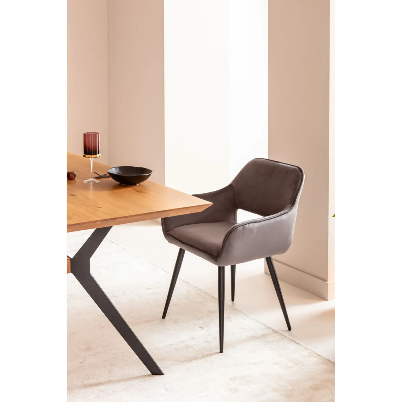 KARE Design Chaise A. Acc. San Francisco Gris