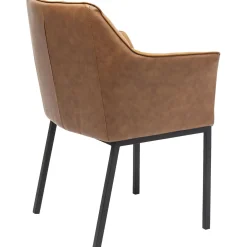 KARE Design Chaise A. Acc. Thinktank Marron