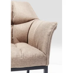 KARE Design Chaise A. Acc. Thinktank Marron Clair