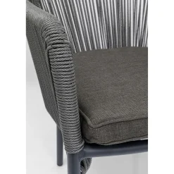 KARE Design Chaise A. Acc.Wave Gris