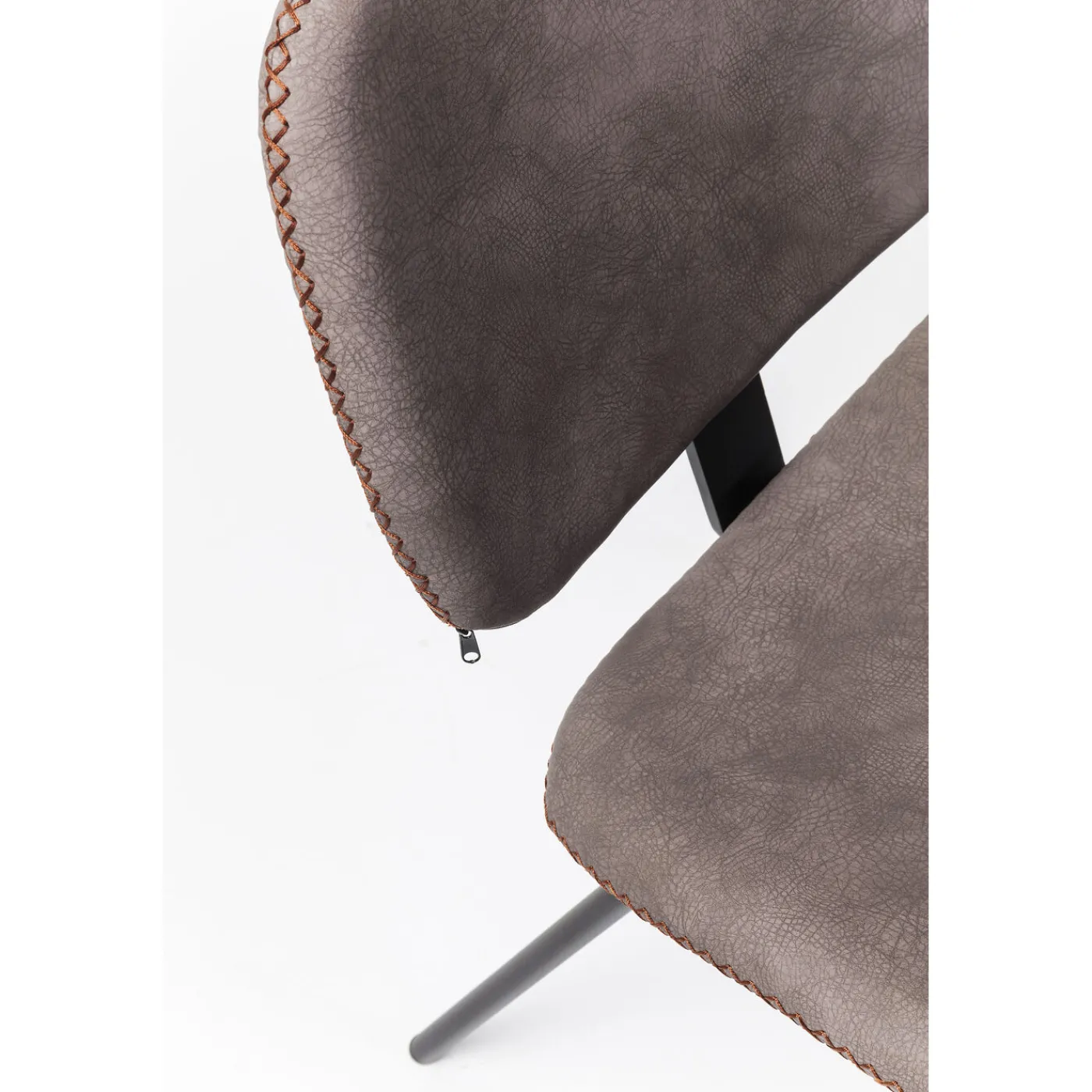 KARE Design Chaise Barber Marron