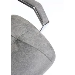 KARE Design Chaise De Bureau Bureau Gris