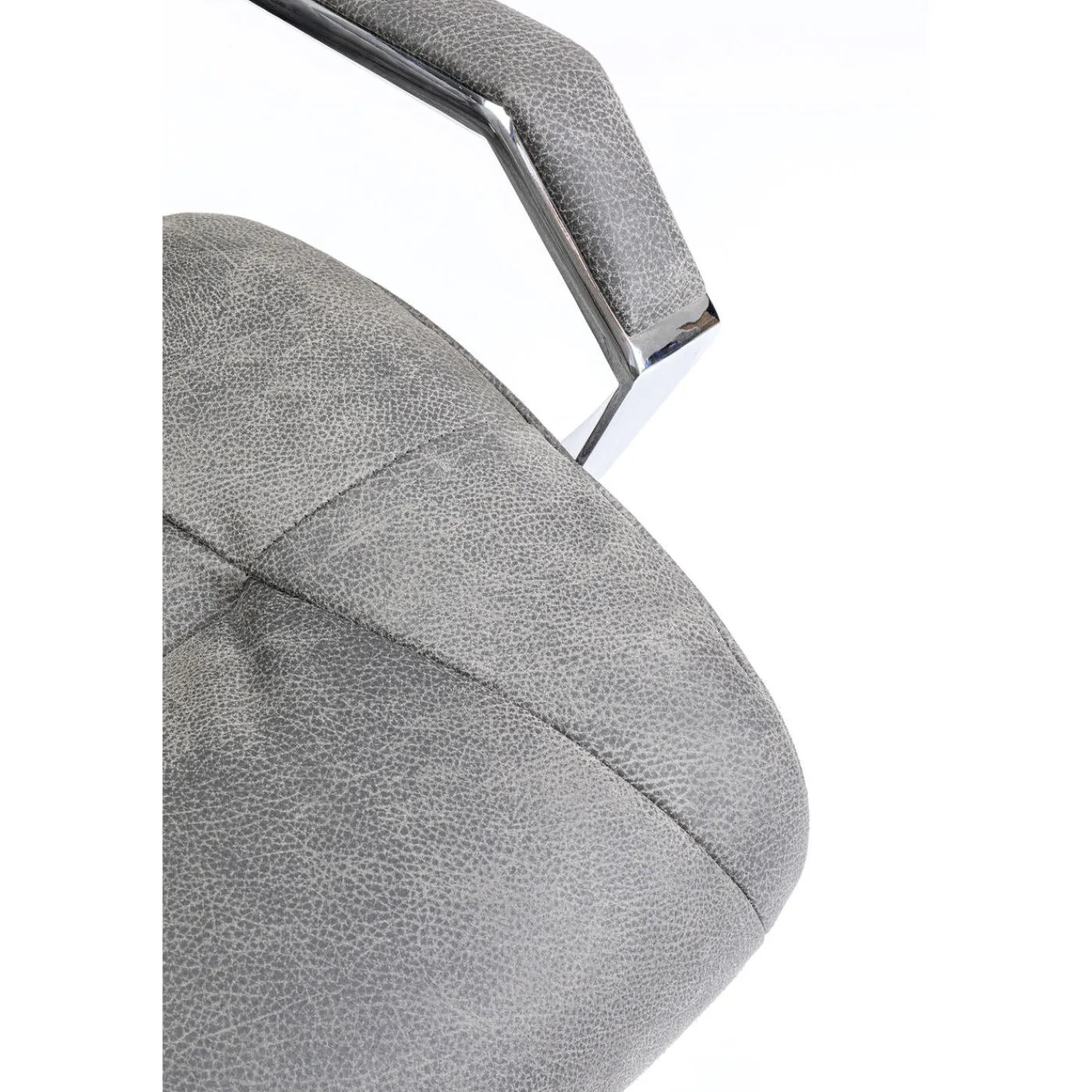 KARE Design Chaise De Bureau Bureau Gris