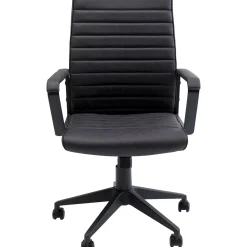 KARE Design Chaise De Bureau Labora Dossier Bas Noir