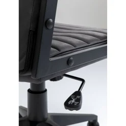 KARE Design Chaise De Bureau Labora Dossier Bas Noir