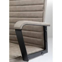 KARE Design Chaise De Bureau Labora Dossier Bas Pebble