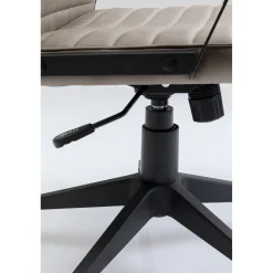 KARE Design Chaise De Bureau Labora Dossier Bas Pebble