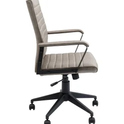 KARE Design Chaise De Bureau Labora Dossier Bas Pebble