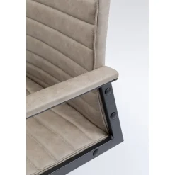 KARE Design Chaise De Bureau Labora Dossier Bas Pebble